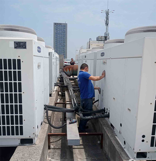 珙县中央空调制热和不制冷系统维修方法